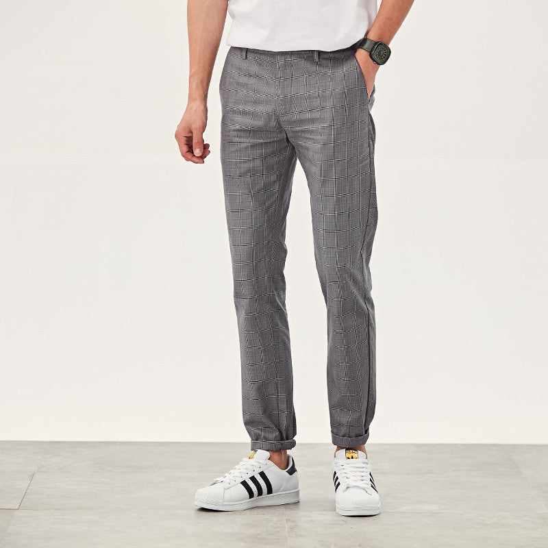 Men's Casual Business Cotton Trousers