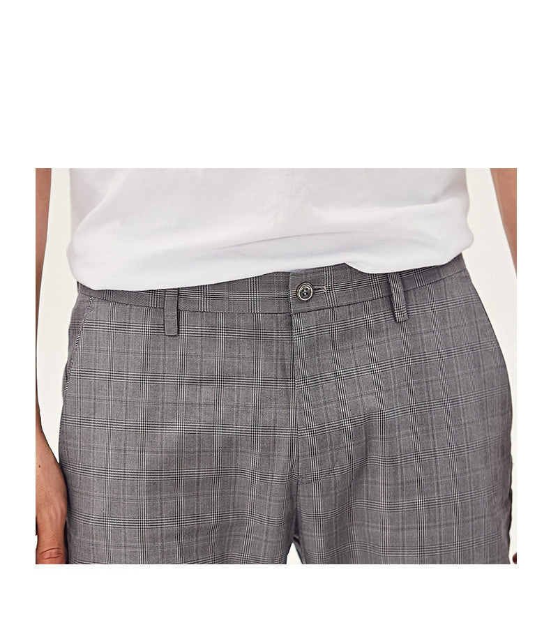 Men's Casual Business Cotton Trousers
