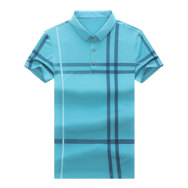 Slim Fit Polo Fashion Streetwear Tops