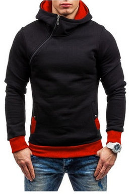 Brand Hoodie Oblique Zipper