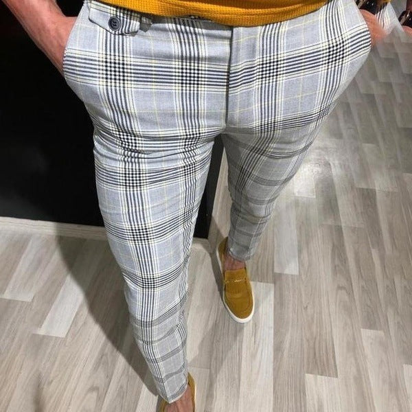 Large Size Business Casual Versatile Small Leg Trousers