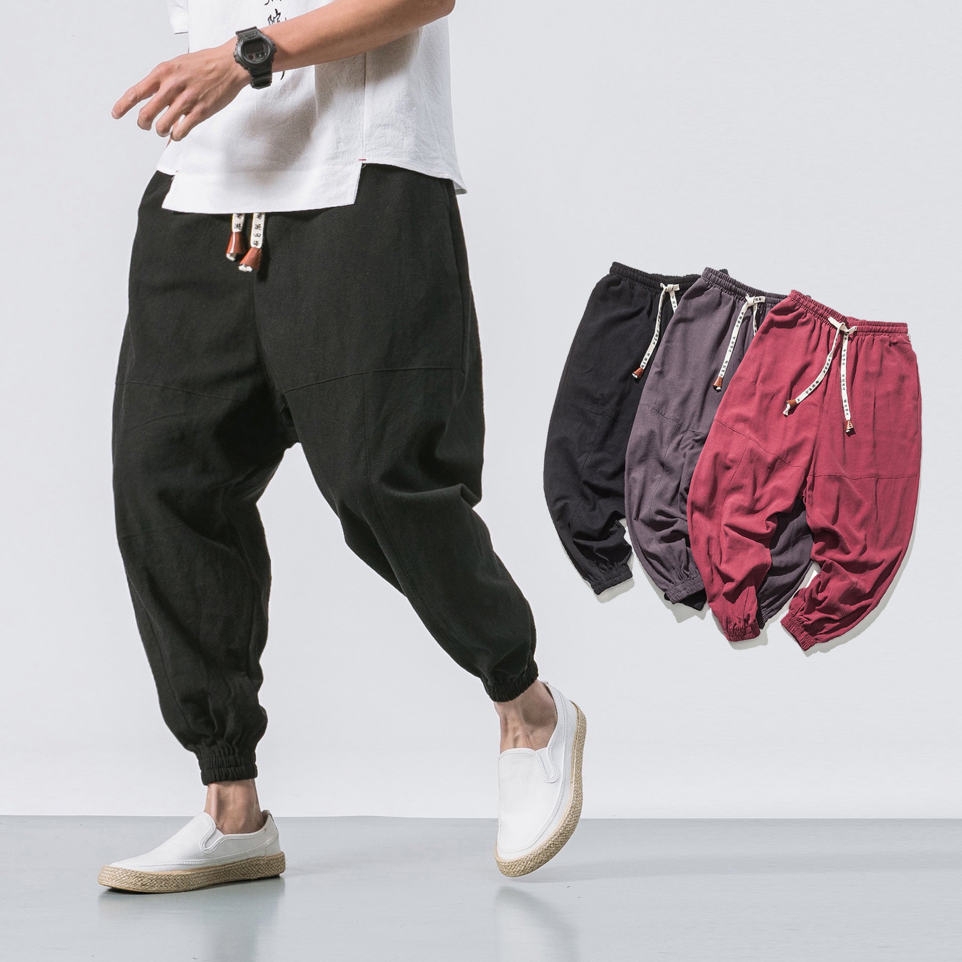 Gym Joggers Pants Drawstring
