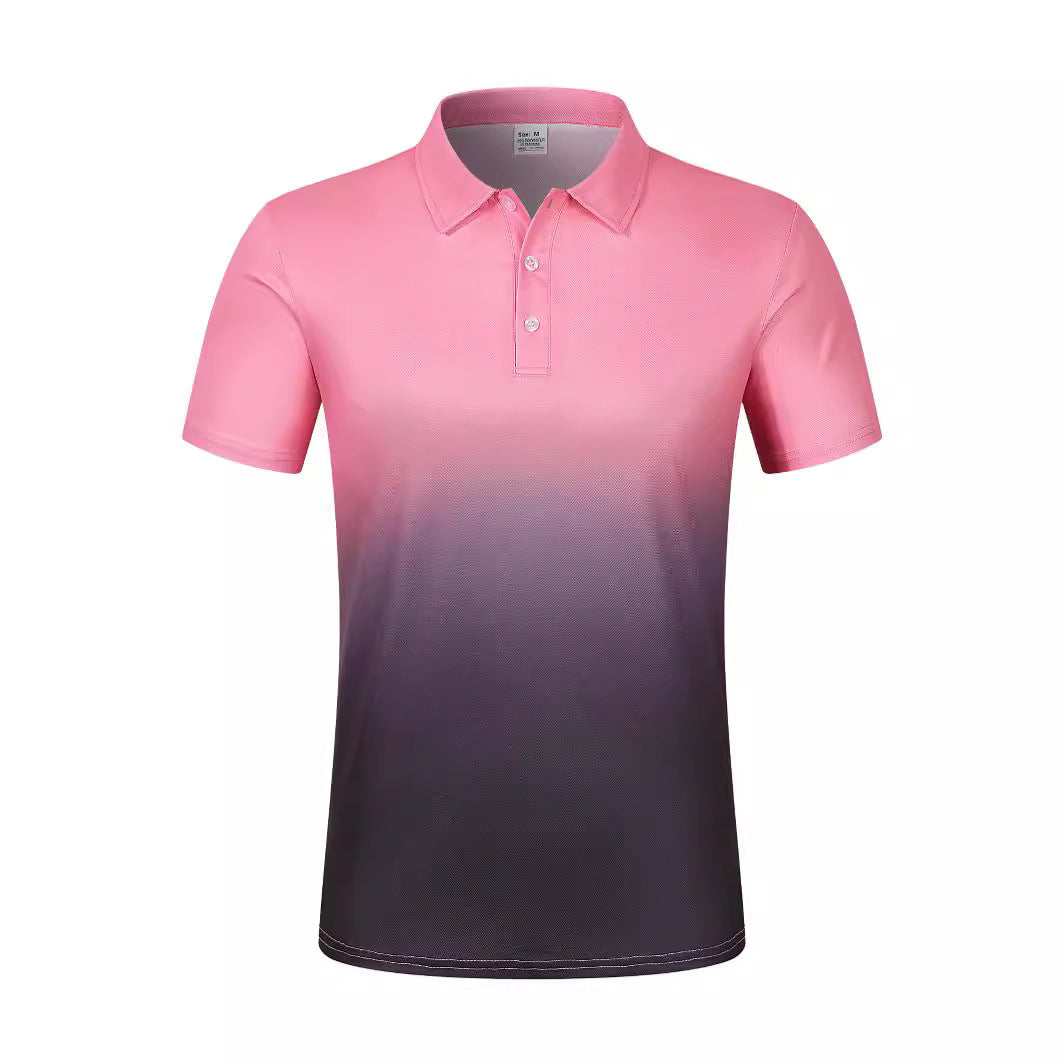 Pixie Gradient Pocket Polo Shirt