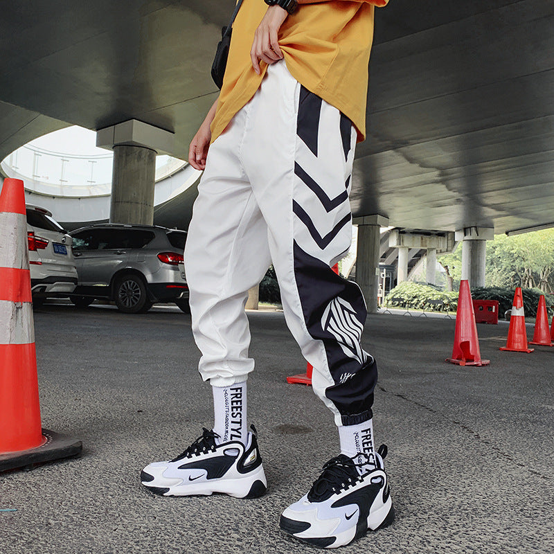 Trendy Gradient Color Trousers