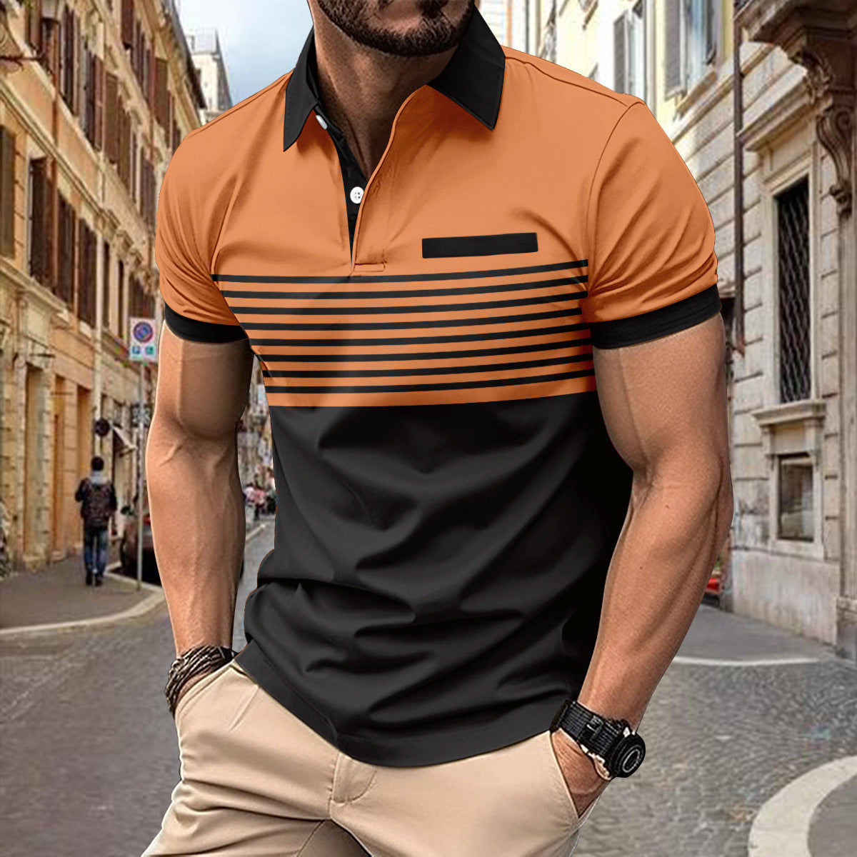 Casual Striped Shirt