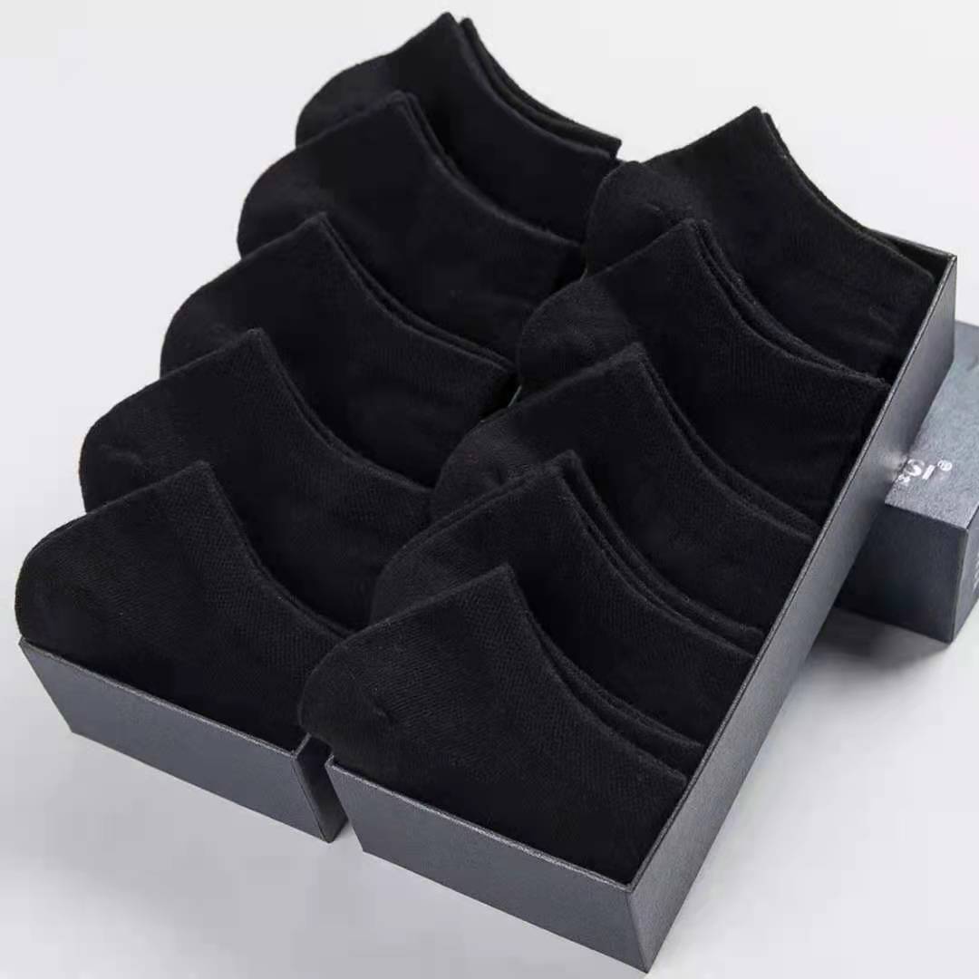 Black And White Grey Ship Socks