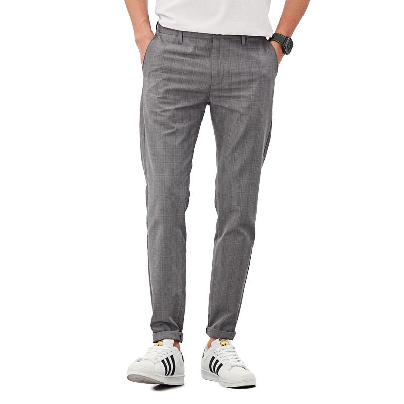 Men's Casual Business Cotton Trousers