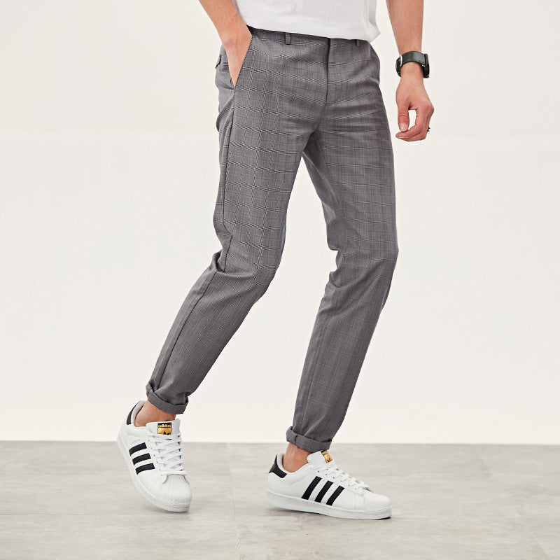 Men's Casual Business Cotton Trousers