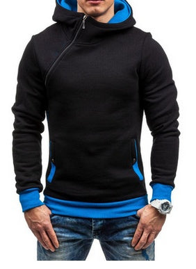 Brand Hoodie Oblique Zipper