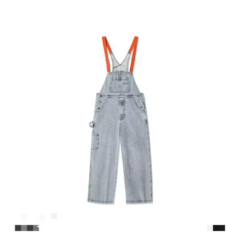 Jumpsuit Suspender Business Leg Pants