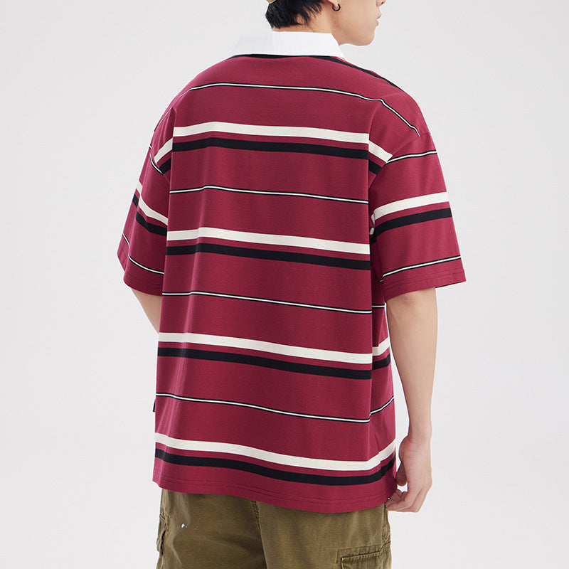 Summer Fashion Retro Polo Shirt