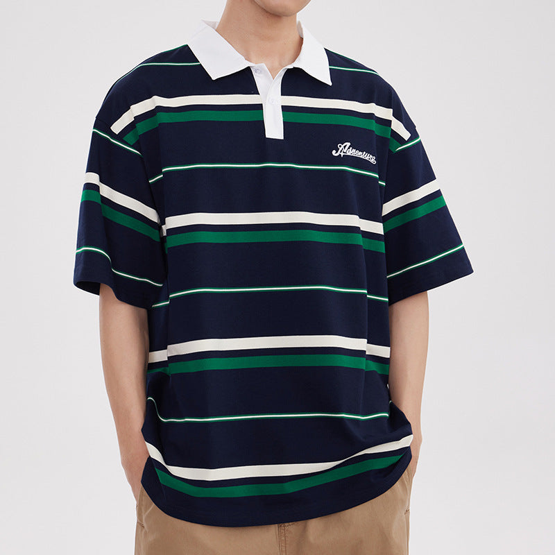 Summer Fashion Retro Polo Shirt
